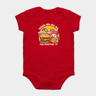 Puglie Pootie Meal Baby Bodysuit